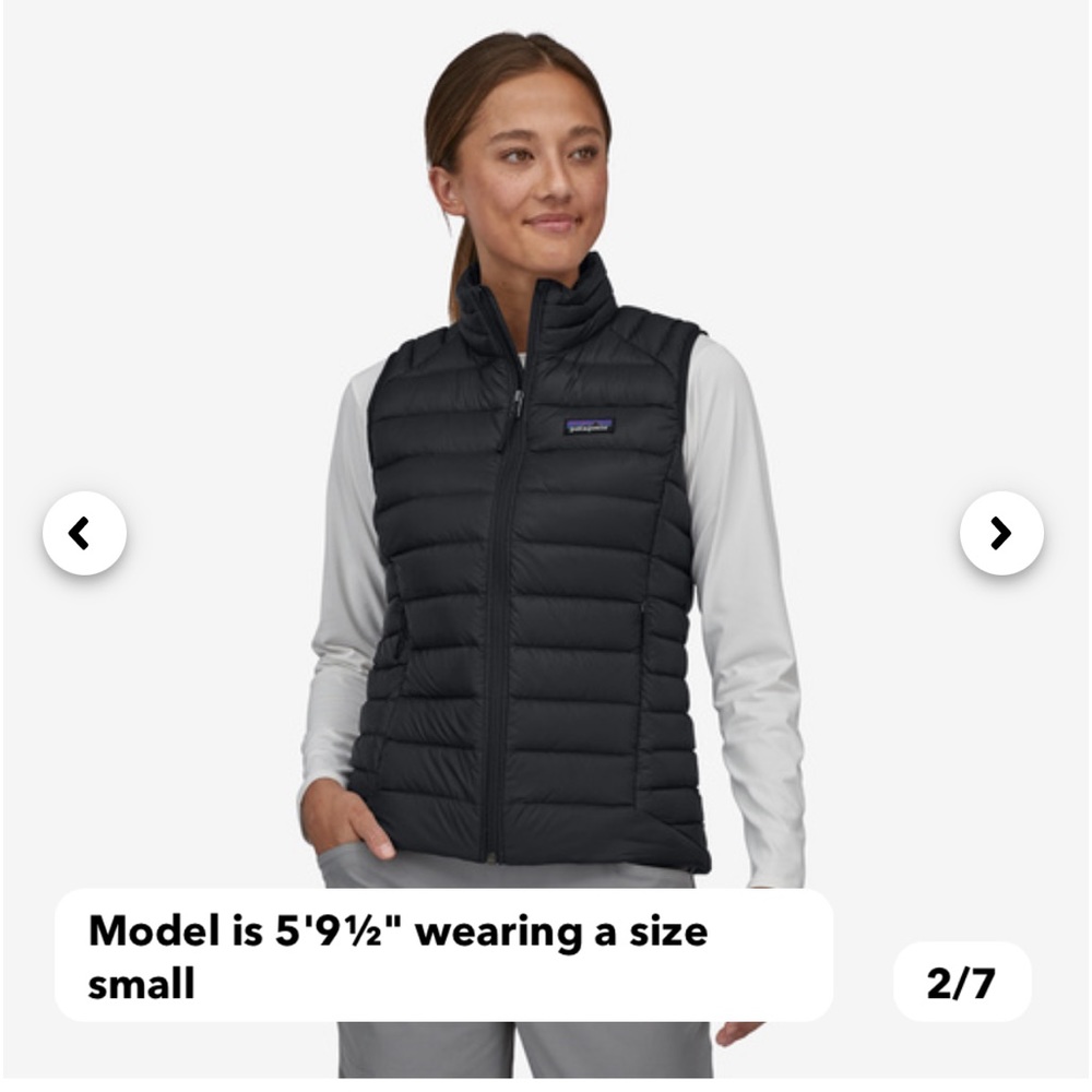 great condition Patagonia puffer vest
